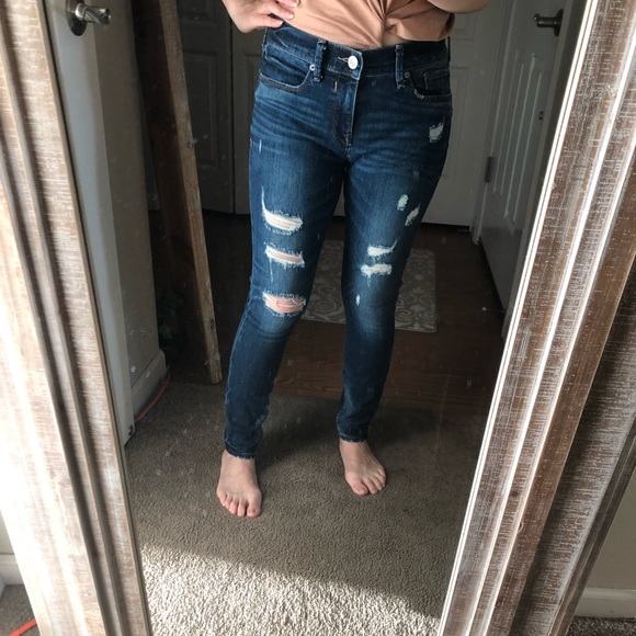 Express Legging Mid rise Jeans - Picture 2 of 7